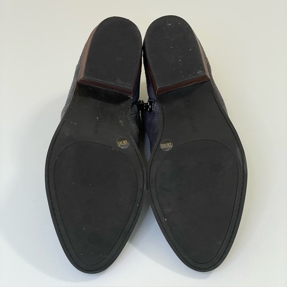 Lucky Brand Frankela Ankle Boot Suede Leather Bootie Greywolf Women’s 6 - Picture 12 of 16